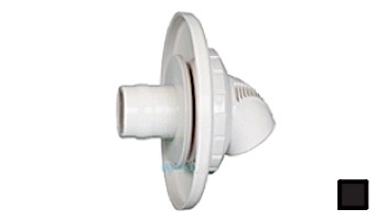 Infusion Pool Products Venturi Return Fitting | Self Aligning Slip 1" Inlet with Flange | White | VRFSAF1WH