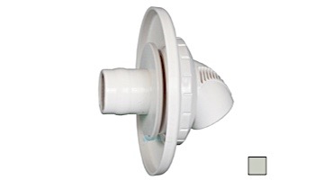 Infusion Pool Products Venturi Return Fitting | Self Aligning Slip 1" Inlet with Flange | Light Gray | VRFSAF1LG