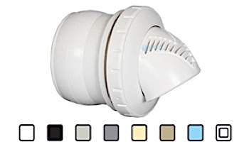 Infusion Pool Products Venturi Return Fitting | Self Aligning Slip 2" Inlet | White | VRFSAS2WH