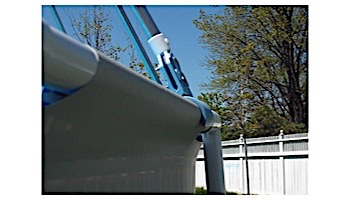 Fabrico Sun Dome All Vinyl Dome for Soft Sided Above Ground Pools | 16' x 32' Rectangle | 301460