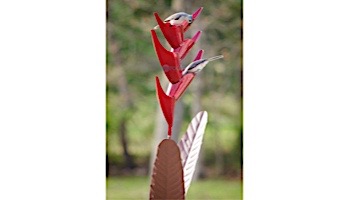 Desert Steel Heliconia Bird Feeder | 409-112