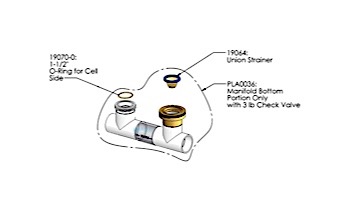 AutoPilot Residential Manifold Base with 3LB Check Valve | PLA0036