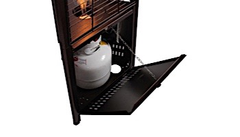 Lava Heat Italia© Capri A-Line Commercial Patio Heater | Triangular 6-Foot | Stainless Steel Natural Gas | AL6MGS LHI-103