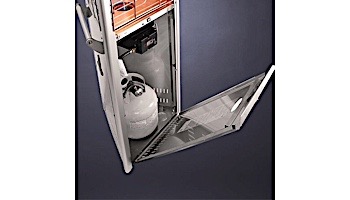 Lava Heat Italia© 2G A-Line Commercial Patio Heater with Remote | Triangular 8-Foot | Stainless Steel Natural Gas | AL8RGS LHI-127