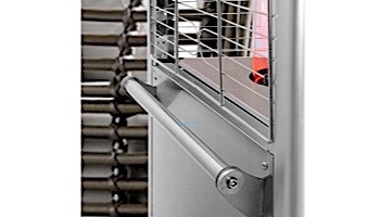 Lava Heat Italia© 2G A-Line Commercial Patio Heater with Remote | Triangular 8-Foot | Stainless Steel Propane | AL8RPS LHI-130