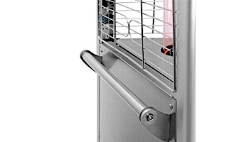 Lava Heat Italia© 2G A-Line Commercial Patio Heater with Remote | Triangular 8-Foot | Stainless Steel Propane | AL8RPS LHI-130