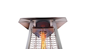 Lava Heat Italia© 2G A-Line Commercial Patio Heater with Remote | Triangular 8-Foot | Stainless Steel Propane | AL8RPS LHI-130
