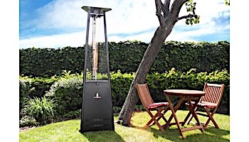 Lava Heat Italia Lava Lite A-Line Commercial Patio Heater | Triangular 8-Foot | Stainless Steel Propane | AL8MPS LHI-136