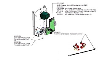 AutoPilot Eco Nano/AG Power Board Replacement Kit | STK0093 loading=