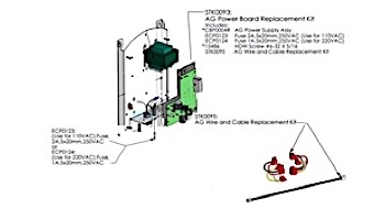 AutoPilot Eco Nano/AG Power Board Replacement Kit | STK0093