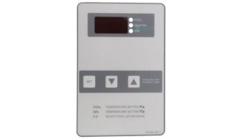 Raypak R5350, R6350, R8350Ti-E heat Pump Control Label Digital | H000330