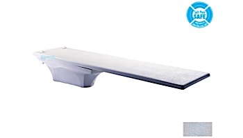 Inter-Fab La Mesa Base with Duro-Beam aquaBoard Board Complete | 6' Gray with Gray Top Tread and Gray Base | DB6GRY-LAM6