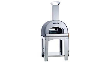 Bull Outdoor Wood Fired Large Pizza Oven with Cart | 66025