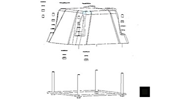 Inter-Fab Techni-Spring™ Fiberglass Base Only with Jig | Black | TSBF-2