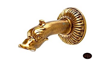 Water Scuppers and Bowls Napoli Large Spout | Antique Bronze | WSBWSWS