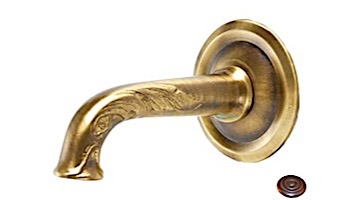 Water Scuppers and Bowls Classico Water Fountain Spout | Weathered Copper | WSBCLASS