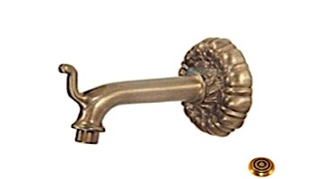 Water Scuppers and Bowls Florence Water Spout | French Gold | WSBFLOR