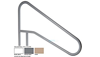SR Smith 54" Center Grab Sealed Steel Rail | Taupe Color | 304 Grade | .065 Wall Commercial | DMS-102B-VT