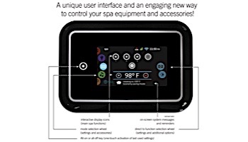 Gecko Alliance In.K1000 Touch Screen Pad | IN.K1000-BLACK-GE1 | 0607-005033