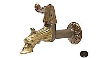 Water Scuppers and Bowls Anatra Fountain Spout | Oil Rubbed Bronze | WSBANA