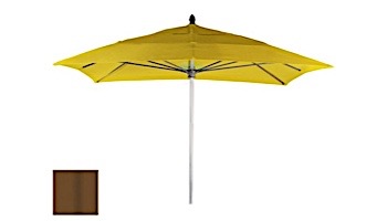 Ledge Lounger Choice Umbrella | 6' Square 1.5" Champagne Bronze Pole | Standard Fabric Colors | LL-U-C-6SQPP-CB-STD
