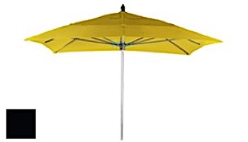 Ledge Lounger Choice Umbrella | 6' Square 1.5" Black Pole | Standard Fabric Colors | LL-U-C-6SQPP-K-STD