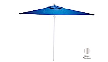 Ledge Lounger Choice Umbrella | 7.5' Square 1.5" Aluminum Pole | Premium 2 Fabric Colors | LL-U-C-7SQPP-A-P2