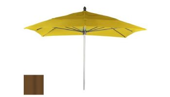 Ledge Lounger Choice Umbrella | 7.5' Square 1.5" Champagne Bronze Pole | Premium 1 Fabric Colors | LL-U-C-7SQPP-CB-P1