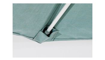 Ledge Lounger Choice Umbrella | 7.5' Square 1.5" Terra Pole | Premium 1 Fabric Colors | LL-U-C-7SQPP-T-P1