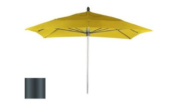 Ledge Lounger Choice Umbrella | 7.5' Square 1.5" Pewter Pole | Premium 2 Fabric Colors | LL-U-C-7SQPP-P-P2