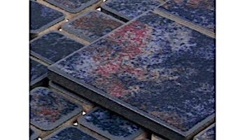 National Pool Tile Stonescapes 3x3 Series | Aztec Blue | ST-3BLUE