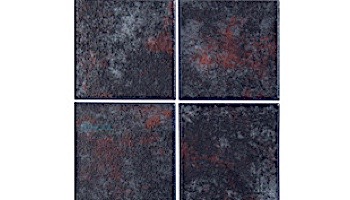 National Pool Tile Stonescapes 3x3 Series | Aztec Blue | ST-3BLUE