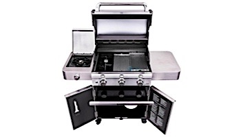 SABER CAST 500 Infrared 3-Burner Stainless Steel Free Standing Propane Gas Grill | R50CC0317