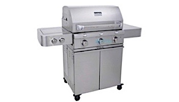 SABER SS 500 Infrared 3-Burner Stainless Steel Free Standing Propane Gas Grill | R50SC0017