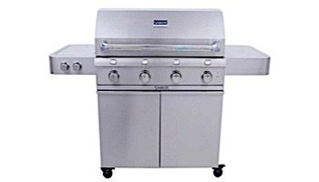 SABER SS 670 Infrared 4-Burner Stainless Steel Free Standing Propane Gas Grill | R67SC0017