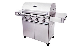 SABER SS 670 Infrared 4-Burner Stainless Steel Free Standing Propane Gas Grill | R67SC0017