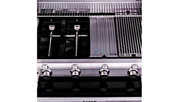 SABER SS 670 Infrared 4-Burner Stainless Steel Free Standing Propane Gas Grill | R67SC0017