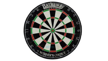 Hathaway Winners Choice 18-Inch Sisal Fiber Bristle Dartboard | NG1043D BG1043D