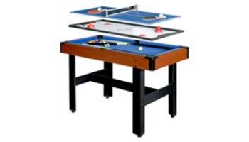 Hathaway Triad Pool Table 48-In 3-In-1 Multi Game | NG1131M BG1131M