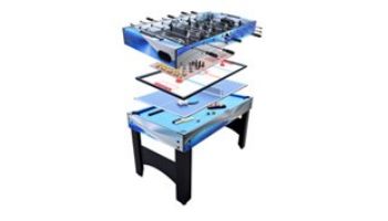 Hathaway Matrix 54-In Foosball 7-In-1 Multi Game Table | NG1154M BG1154M