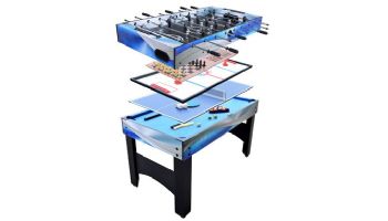 Hathaway Matrix 54-In Foosball 7-In-1 Multi Game Table | NG1154M BG1154M