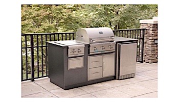 SABER R Series EZ Outdoor Kitchen | Natural Gas Silver | I50LK2015