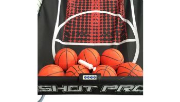 Hathaway Shot Pro Deluxe 81-In Dual Basketball Arcade Game with LED Scoring | NG2246BL BG2246BL