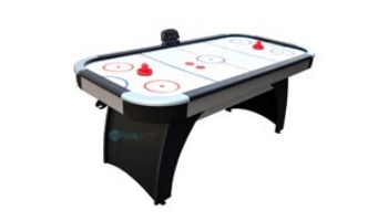 Hathaway Silverstreak 6-Foot Air Hockey Game Table for Family Game Rooms with Electronic Scoring | NG1029H BG1029H