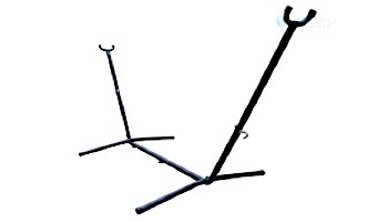 Vivere Universal Hammock Stand | 9-Foot Charcoal Steel | UHS9-CHA