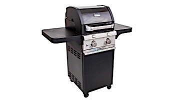 SABER 330 Black Cast Infrared 2-Burner Stainless Steel Free Standing Propane Gas Grill | R33CC1017