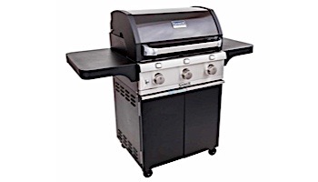 SABER 500 Black Cast Infrared 3-Burner Stainless Steel Free Standing Propane Gas Grill | R50CC0617