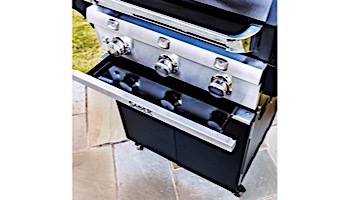 SABER 500 Black Cast Infrared 3-Burner Stainless Steel Free Standing Propane Gas Grill | R50CC0617