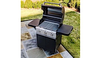 SABER 500 Black Cast Infrared 3-Burner Stainless Steel Free Standing Propane Gas Grill | R50CC0617