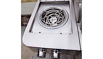 SABER SSE Elite 1500 Infrared 3-Burner Stainless Steel Free Standing Propane Gas Cart Grill with Cover | R50SC1417